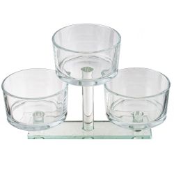 GAEM Подсвечник для 3-х свечей, L22 W9 H14 см