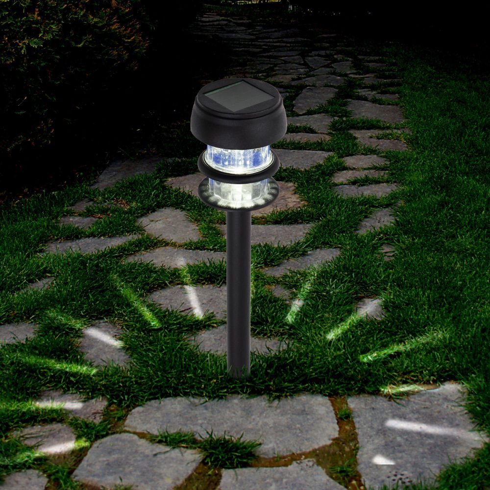 USL-C-095-PT380 HALO Cветильник садовый на солнечной батарее. 1 светодиод. Белый свет. 1xАА Ni-Mh аккумулятор в-к. IP44. TM Uniel