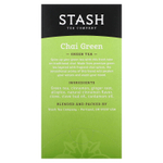 Stash Tea, Green Tea, Chai Green, 20 чайных пакетиков, 38 г (1,3 унции)