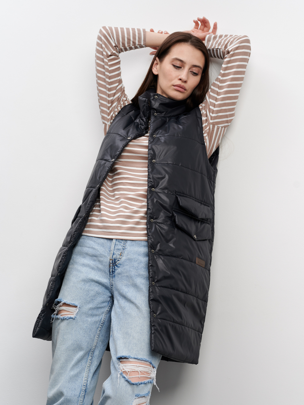 Жилет женский "Наоми" черный