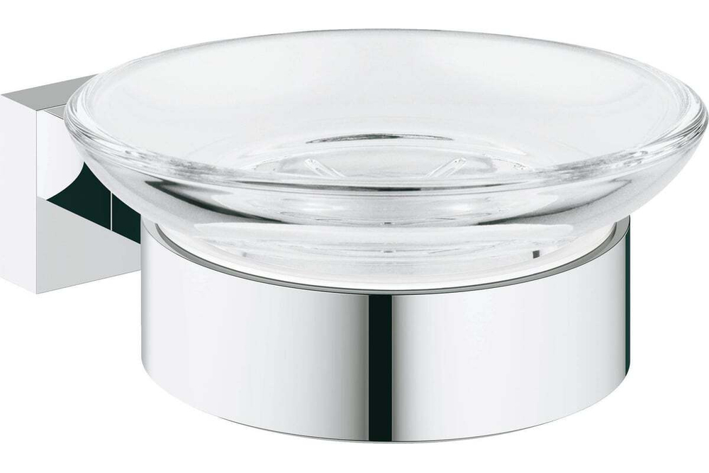 Мыльница с держателем Grohe Essentials Cube 40754001