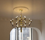 Pendant design lamp 2097 by Flos (Gold)