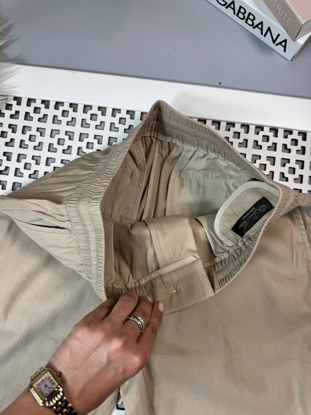 Льняные брюки Loro Piana
