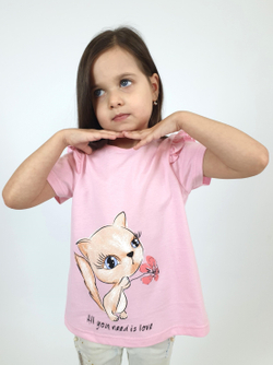 3-42-3 Футболка для девочки