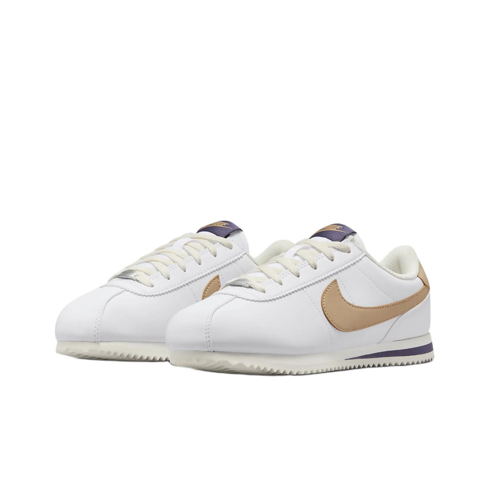 Детские кроссовки Nike Cortez 'White Dark Raisin Hemp' DM0950-110