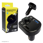 Автомобильный FM-трансмиттер M9 Bluetooth (черный)