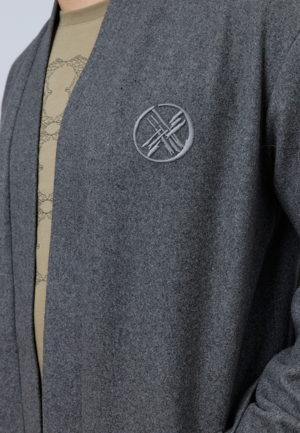 Шапан шерстяной MURA SYZYGY GREY