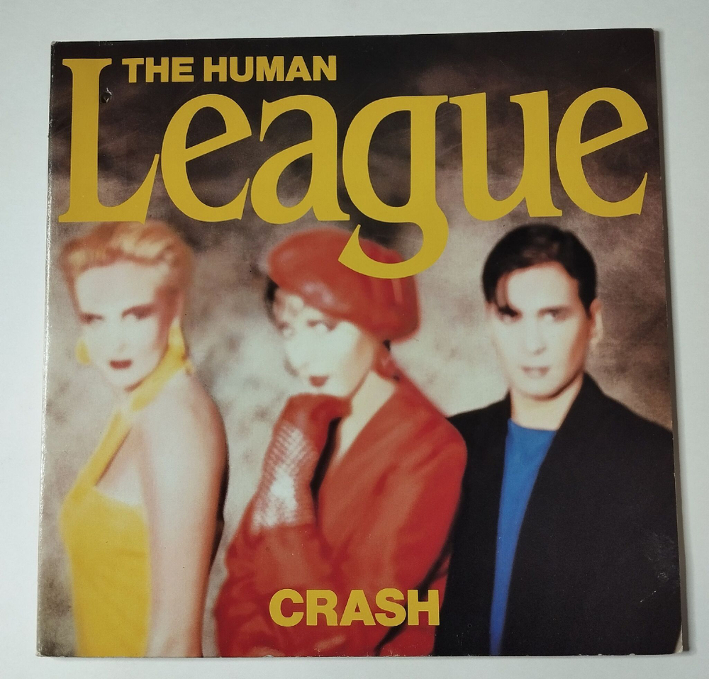 Винтажная виниловая пластинка LP The Human League Crash (Canada 1986)