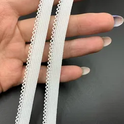 Резинка отделочная белая 10 мм (цв. 001), К-94/10