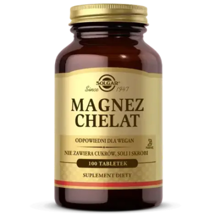 Диетическая добавка Solgar Magnesium Chelate, 100 капсул