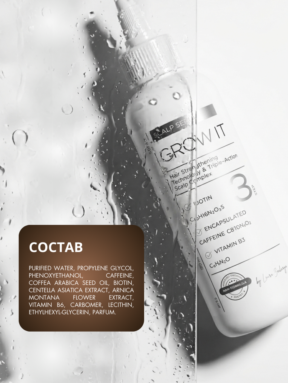 Сыворотка GROW IT от выпадения и для роста волос