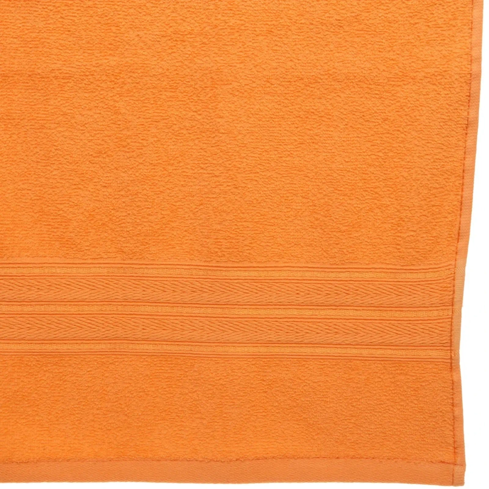 Полотенце махровое 70*120см «Comfort» цвет оранжевый 03010 плотность 300гр/м2