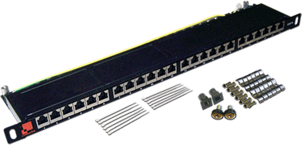 Патч-панель  Lanmaster LAN-PPC24S6