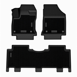Ковры в салон Norplast для Geely Okavango 2023-, Черный, 1,2 ряд, арт.NPA11-C24-610-CM