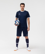 Футболка футбольная CAMP Origin, темно-синий/белый