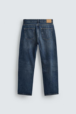 ZARA ДЖИНСЫ REGULAR FIT, СИНИЙ