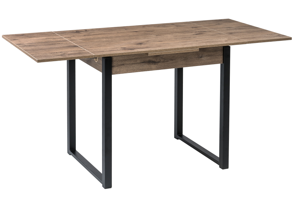 Стол деревянный Woodville Форли дуб велингтон, черный матовый