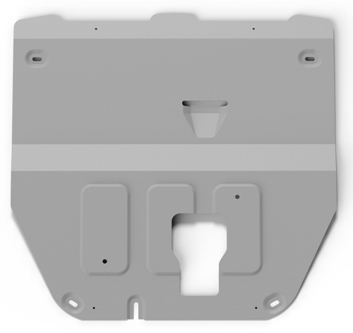 Защита картера и КПП Rival для Hyundai Tucson IV (V - 2.0 (150 л.с.); 2.0D) 2021-н.в., алюминий 3 мм, с крепежом, штампованная, 333.2387.1