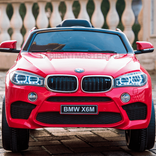 Детский электромобиль "BMW X6M" JJ2199 12V,красный