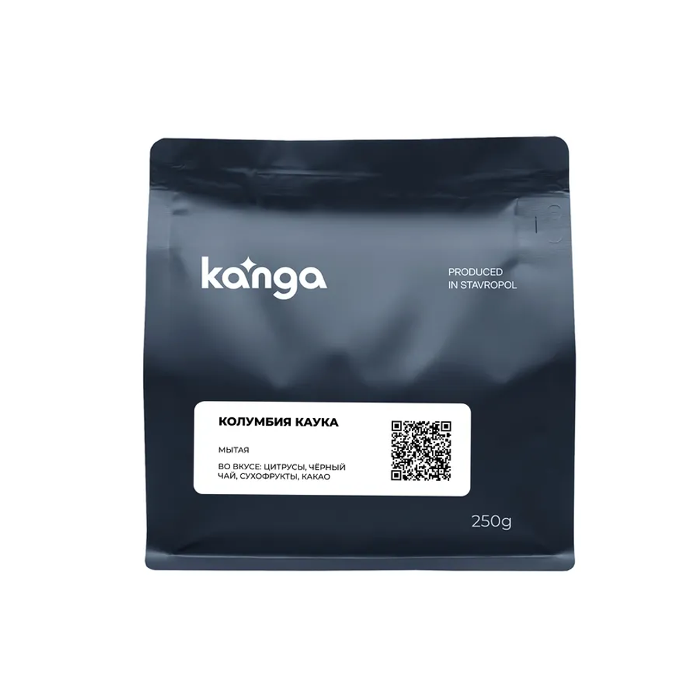 KANGA Колумбия Каука, кофе в зернах, фильтр 250г