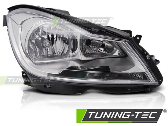 HEADLIGHT CHROME RIGHT SIDE TYC fits MERCEDES W204 11-14