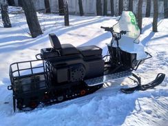 Мотобуксировщик РАЗГУЛЯЙ-15 Комфорт с лыжным модулем