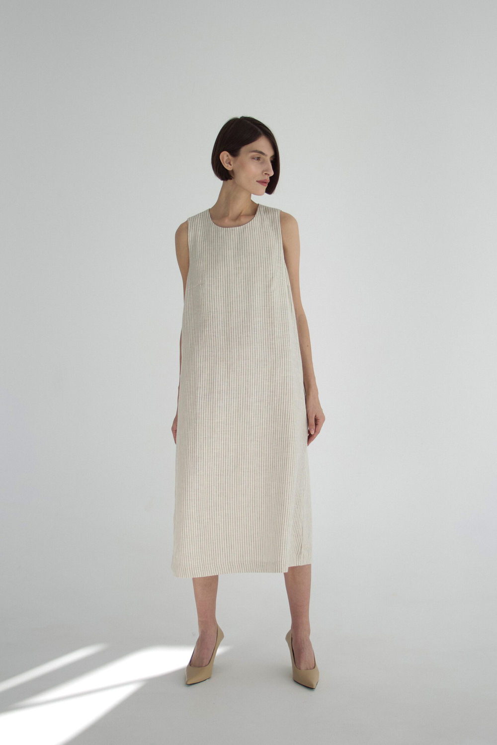 Платье Аврора с карманами из хлопка 100%. №31 Тестовый экзземпляр.