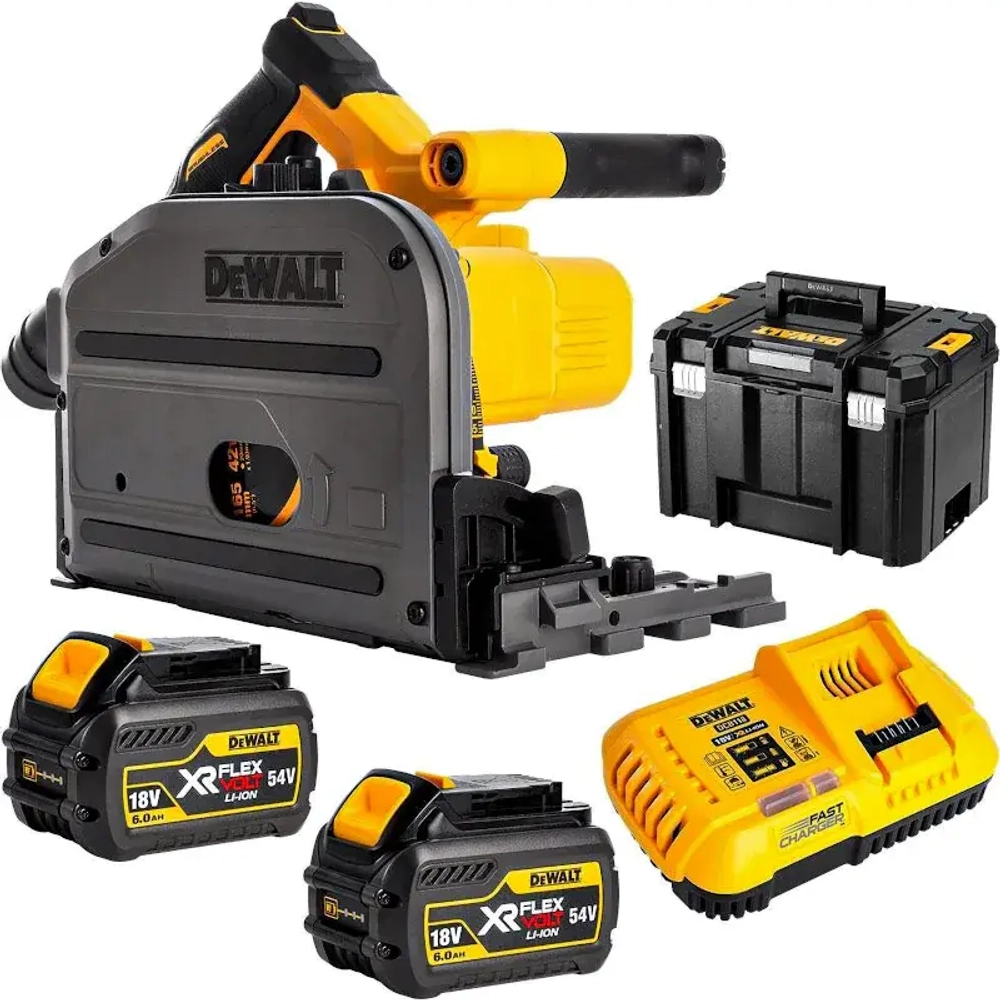 DeWalt DCS520T2-QW аккумуляторная погружная пила (2 x 6 Ач, ЗУ)