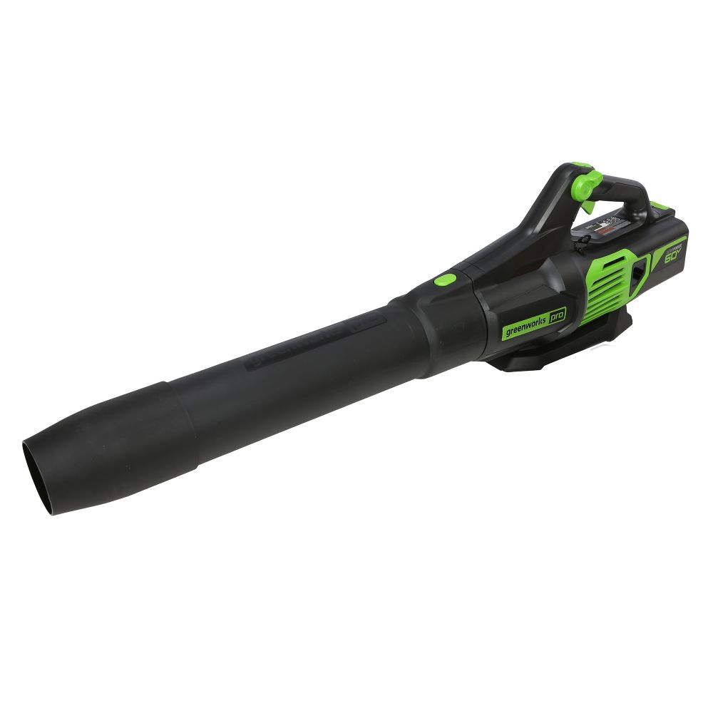 Аккумуляторный воздуходув Greenworks GD60ABK5, 60v, АКБ 5 А·ч и ЗУ