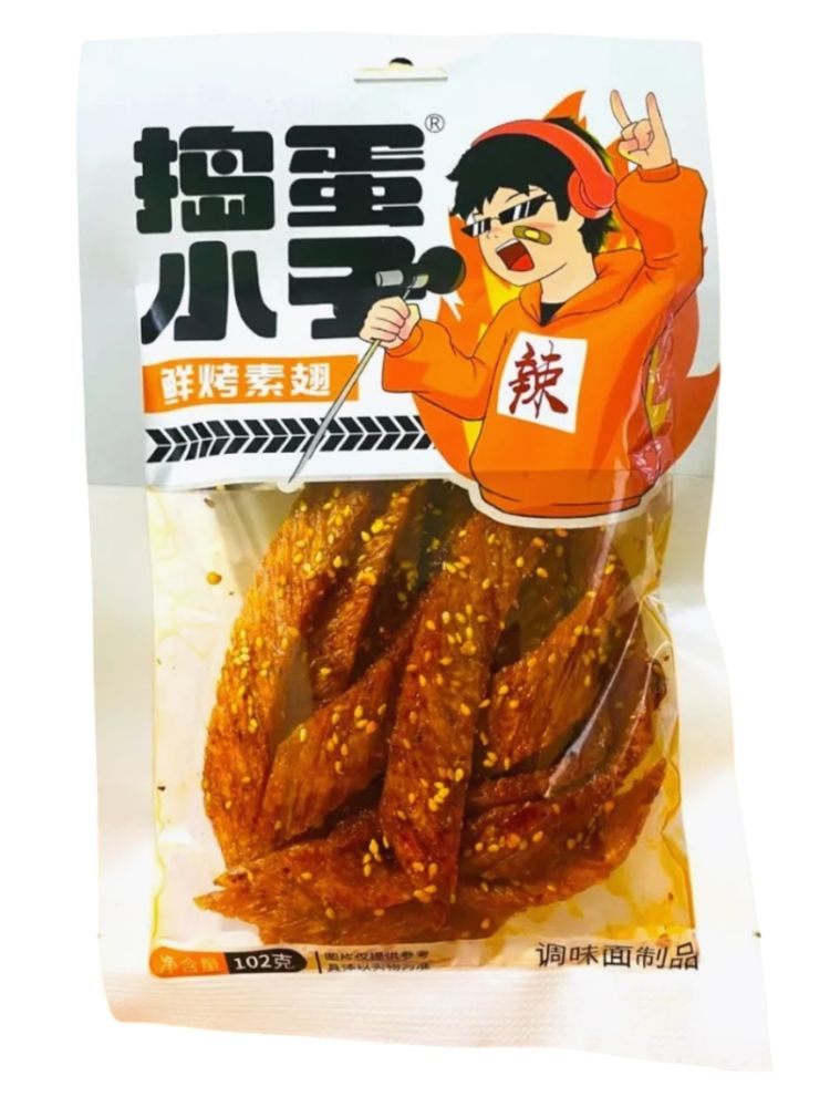 Острые снэки Daodanxiaozi Куриные крылышки 102 г x 4 шт