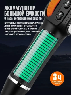 Промышленный эндоскоп с 360 вращающейся видеокамерой, 6 мм, 2 МП HD, водонепроницаемость IP67, совместим с iOS и Android.