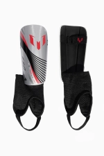 Футбольные щитки adidas Messi Match Junior - серебряный