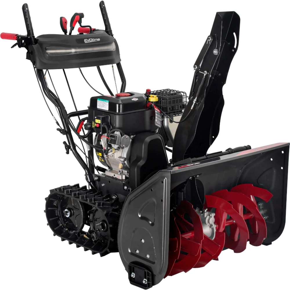 EVOline SBG 760 TBE бензиновый снегоуборщик 10 л.с, ковш 76 см, выброс 15 м, 6 вперед/2 назад