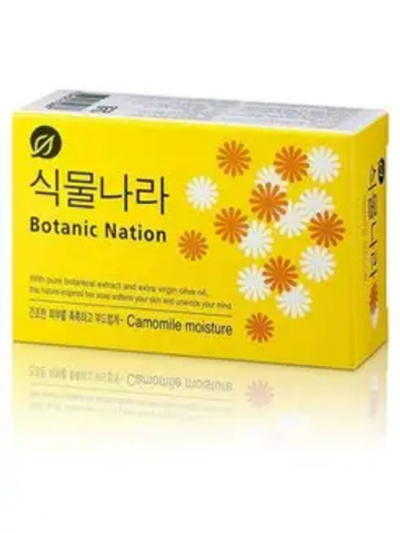Мыло для тела с экстрактом ромашки LION Plant Nation Soap Hinoki 100 гр.