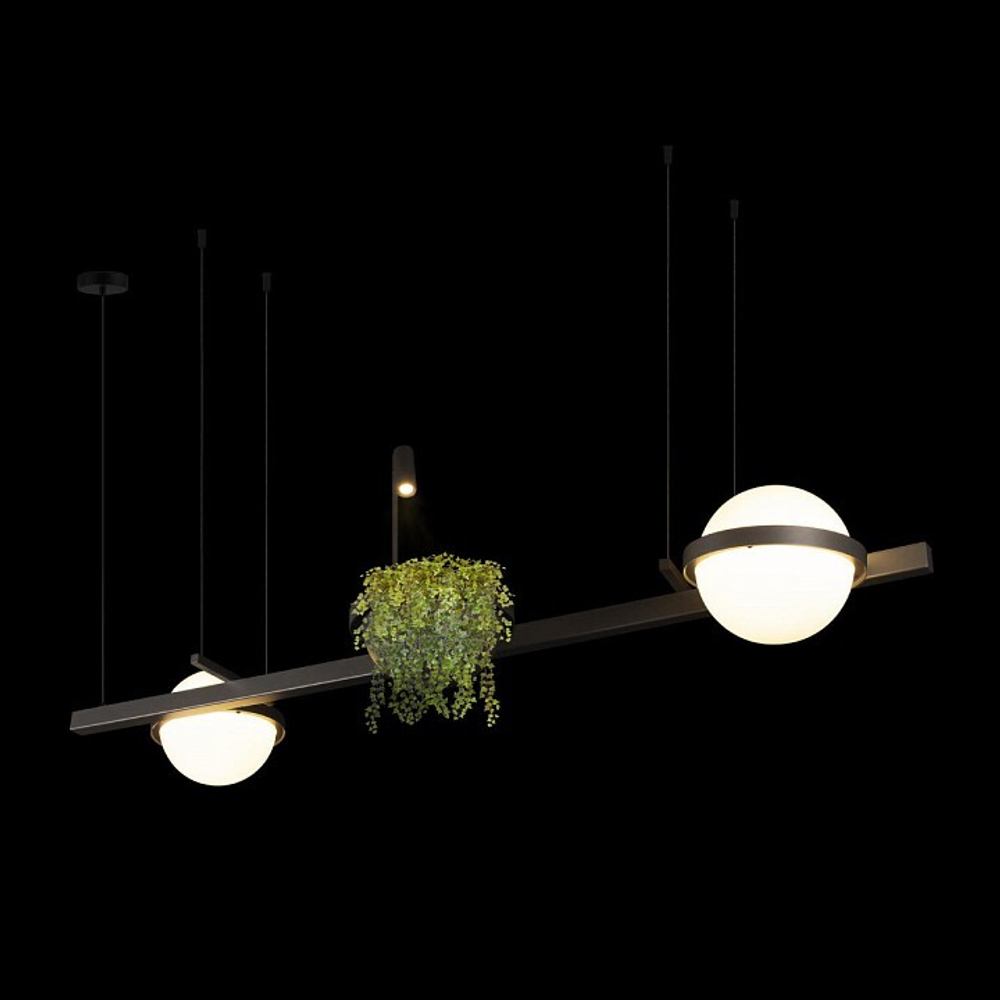Подвесной светильник Loft it Jardin 10121/D Dark grey