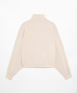 Oysho Куртка с карманами из ткани с модалом, с начесом, экрю