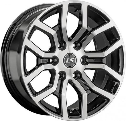 LS Wheels 1367 9x20 6x139.7 ET 30 Dia 100.1 (BKF)