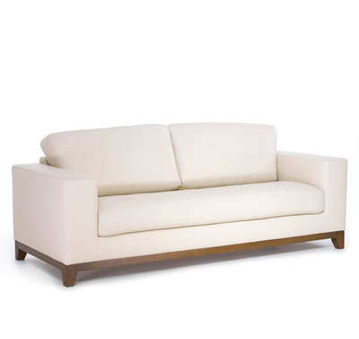 PALLADIO Диван 3 местный БЕЖЕВЫЙ/КОЖА