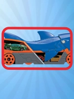 Автовоз транспортер Голодная акула Хот Вилс GVG36