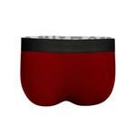 Красные мужские трусы с широкой брендированной резинкой (Размер: M) (Цвет: красный)