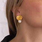 Серьги Антик с Жемчугом