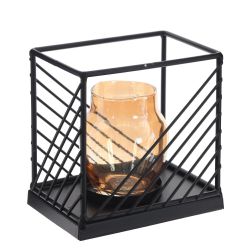 GAEM Подсвечник, L12 W8 H12 см