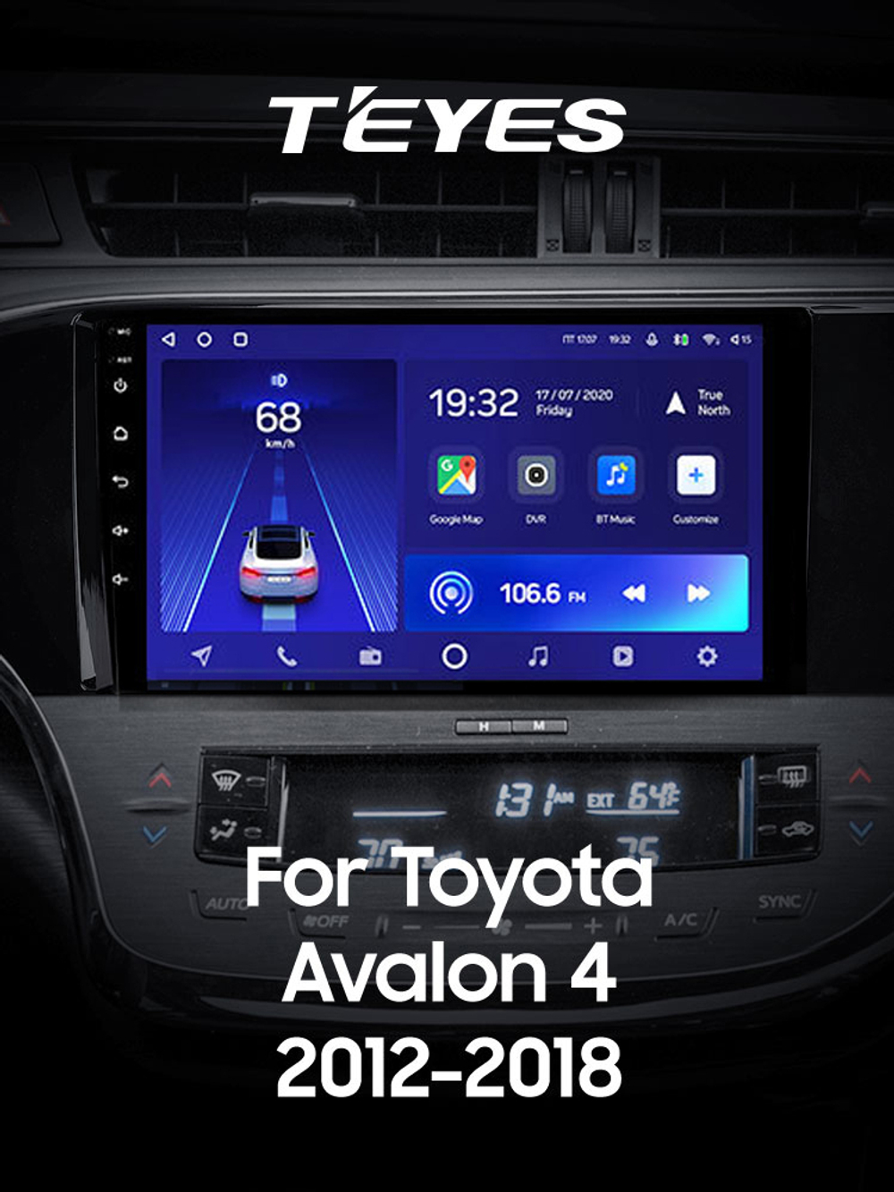 Teyes CC2L Plus 9" для Toyota Avalon 4 IV XX40 2012-2018
