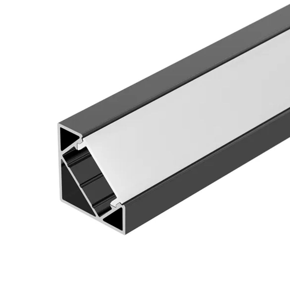 Профиль SL-KANT-H18-2000 BLACK (Arlight, Алюминий) 049430