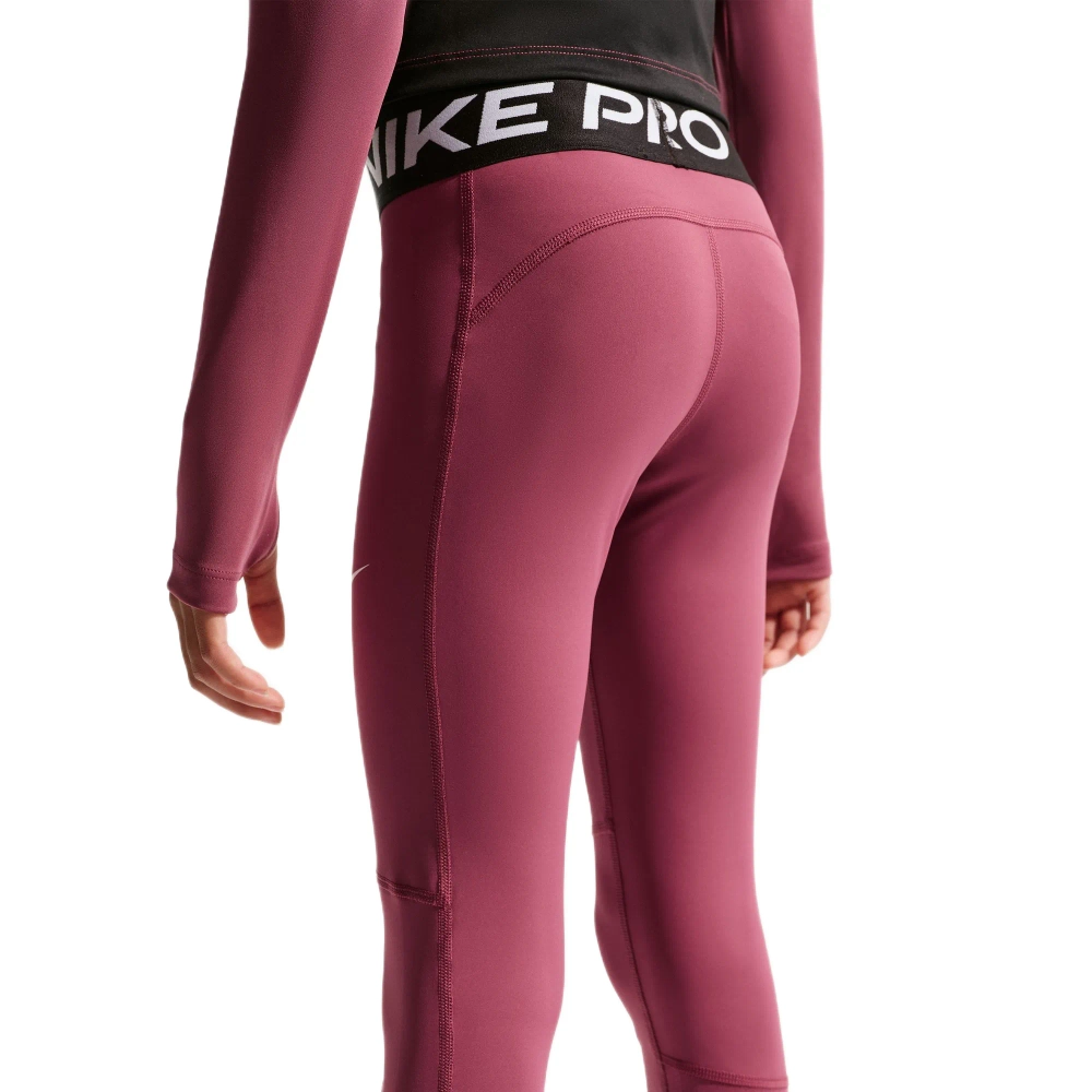 Брюки для девочки Nike Kids Pro Dri-Fit Tight - pink smoke/white