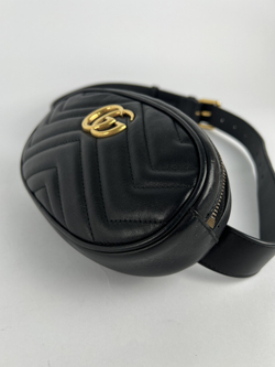 Сумка Gucci GG Marmont Belt Bag Matelasse Leather