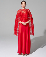 Платье-комбинация длины макси