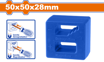 Намагничиватель для отверток 2 в 1 (18/216) WADFOW WKM1601