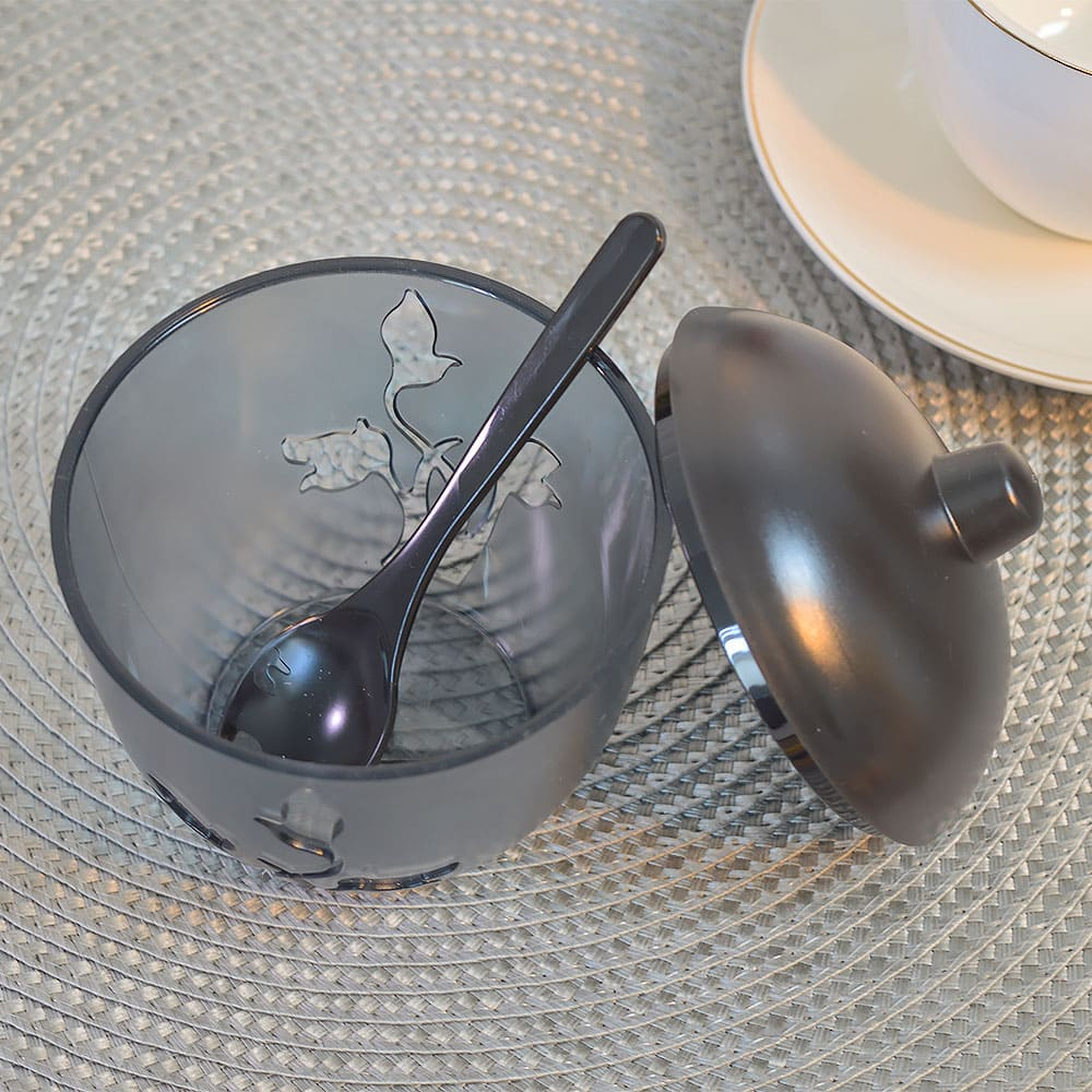 Сахарница "Basilic" цвет шерл