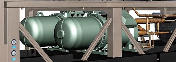 Чиллер с воздушным охлаждением Dantex DN-1000BGMC/SM — (2)